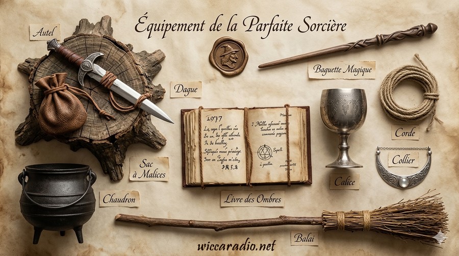 Podcast - Les Outils Rituels et Magiques de la Sorcière