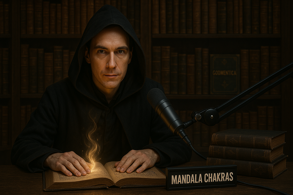 Mandala Chakras - Sorcier - Animateur Radio