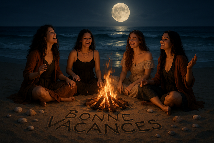Bonnes Vacances avec la Plateforme Wicca Podcasts Radio !