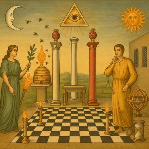 Au cœur des rites : Apprenti, Compagnon, Maître