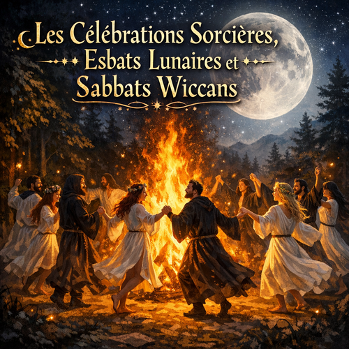 Les Célébrations Sorcières, Esbats Lunaires et Sabbats Wiccans ! 