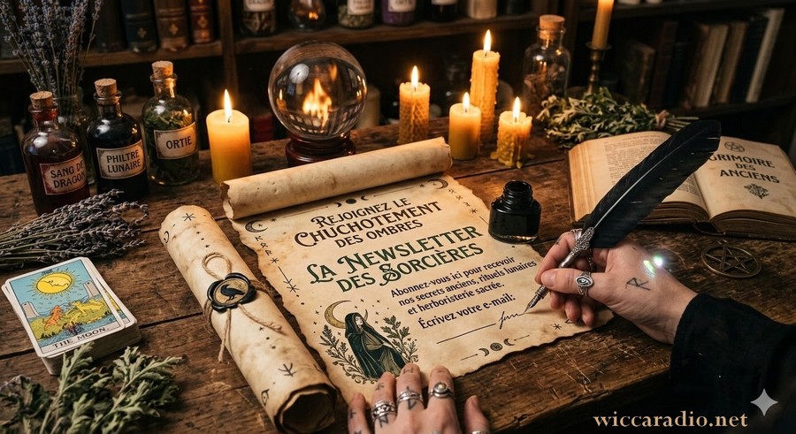 Wicca Podcasts Radio - La Newsletter des Sorcières !