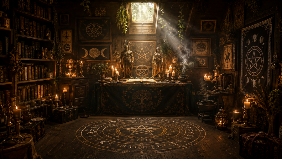 Comment créer un Occultum et un Autel pour vos pratiques magiques ?