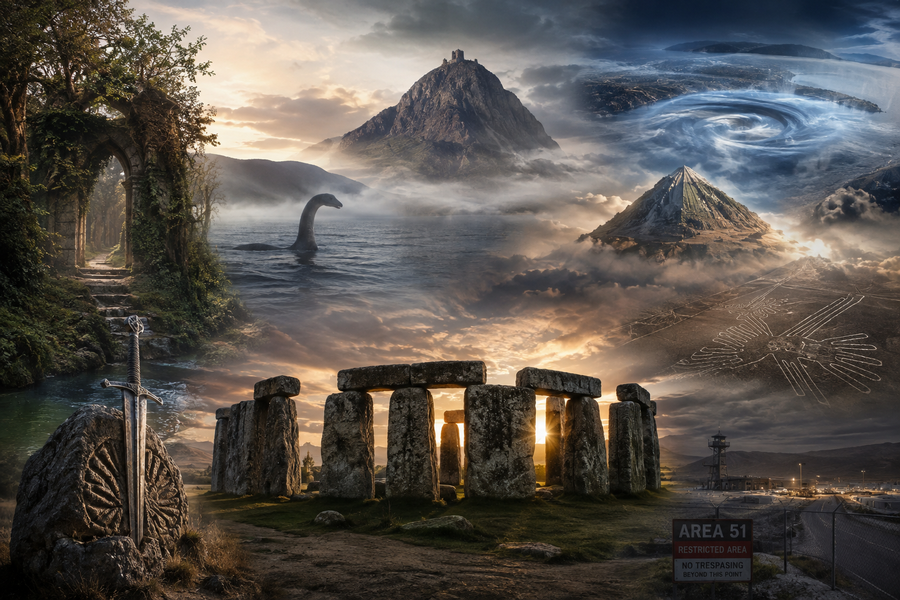Les Lieux Mystérieux et Mystiques du Monde !